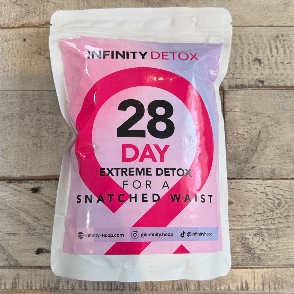 INFINITY Detox 28 Day Extreme Detox Pink and White